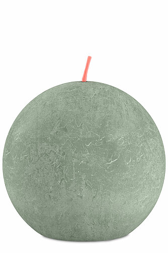 Bolsius Rustik Kugelkerzen 76 mm - Jade Grün (1 Stück) Artikelvorschau Rustik Kugelkerzen 76 mm - Jade Grün (1 Stück)