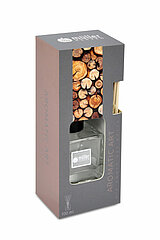 Ein Raumbedufter von Müller Kerzenfabrik in der Größe 20,5x5cm mit Sandelholzduft und einer Füllmenge von 100ml.