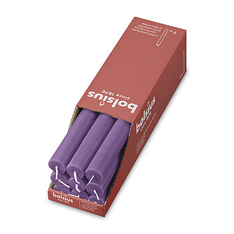 Bolsius Rustik Haushaltskerzen 270/23 mm (9er Pack) - Blühendes Veilchen Artikelvorschau Rustik Haushaltskerzen 270/23 mm (9er Pack) - Blühendes Veilchen