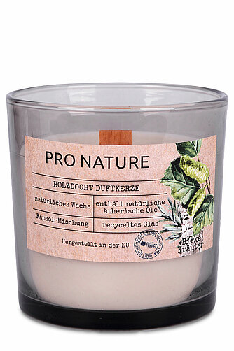 Müller Kerzenfabrik Raps-Duftglas mit Holzdocht 100/100mm - Birke & Kräuter (1 Stück) Artikelvorschau Raps-Duftglas mit Holzdocht 100/100mm - Birke & Kräuter (1 Stück)