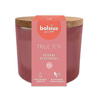 Bolsius True Joy Duftglas mit Korkdeckel Artikelvorschau True Joy Duftglas mit Korkdeckel