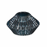 Ein 2 in 1 Kerzenhalter Elois von Edelman in der Größe 4x7cm in der Farbe blau.