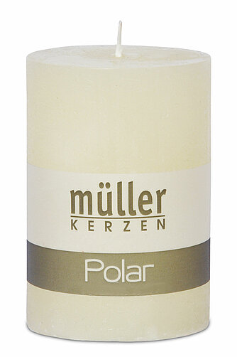 Müller Kerzenfabrik Polar Stumpen 100/68 mm Artikelvorschau Polar Stumpen 100/68 mm