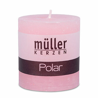 Müller Kerzenfabrik Polar Stumpen 75/68 mm - malve (1 Stück) Artikelvorschau Polar Stumpen 75/68 mm - malve (1 Stück)