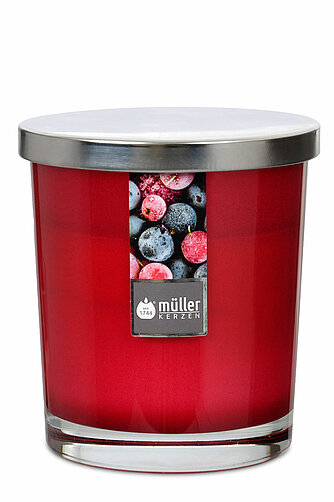 Müller Kerzenfabrik Maxi-Duftkerzenglas 110/95 mm - Wilde Beeren (1 Stück) Artikelvorschau Maxi-Duftkerzenglas 110/95 mm - Wilde Beeren (1 Stück)