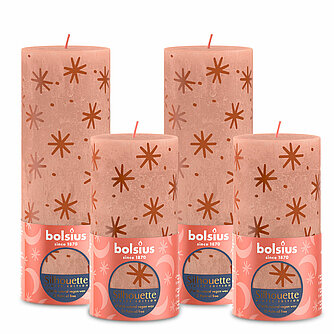 Bolsius Motivkerzenset Rustik Silhouette groß (4er Set) Artikelvorschau Motivkerzenset Rustik Silhouette groß (4er Set)