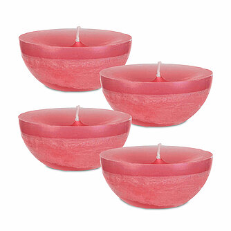 Richard Wenzel Rustik Maxi-Schwimmkerzen - 80 mm (4 Stück) - Flamingo Artikelvorschau Rustik Maxi-Schwimmkerzen - 80 mm (4 Stück) - Flamingo