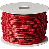Ein Papierdraht Crazy Paper von KragoArt mit der Breite 2mm und einer Länge von 100m in der Farbe Rot.