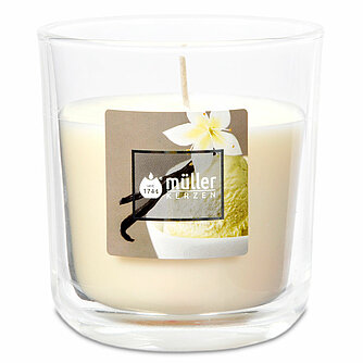 Müller Kerzenfabrik Duftglas medium 88/80 mm - Vanilla Dream (1 Stück) Artikelvorschau Duftglas medium 88/80 mm - Vanilla Dream (1 Stück)