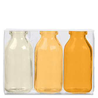 Sandra Rich BOTTLE - 3 kleine Flaschen - gelb Artikelvorschau BOTTLE - 3 kleine Flaschen - gelb