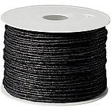 Ein Papierdraht Crazy Paper von KragoArt mit der Breite 2mm und einer Länge von 100m in der Farbe Schwarz.