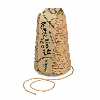 Halbach Baumwollkordel 2mm - cappuccino (250g/ca. 150m) Artikelvorschau Baumwollkordel 2mm - cappuccino (250g/ca. 150m)
