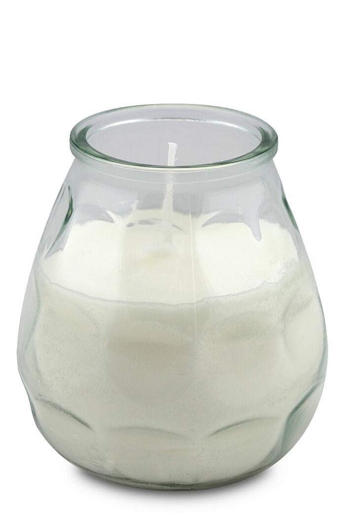 1 Glaswindlicht Twilight von Bolsius in der Größe 10,4x9,9cm in der Farbe transparent.