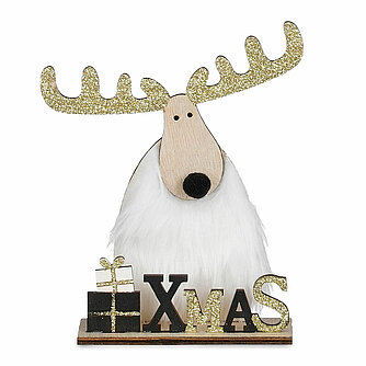 Edelman Deko Hirsch weiß (1 Stück) Artikelvorschau Deko Hirsch weiß (1 Stück)