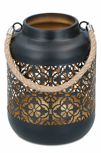 Arti Casa Metall Laterne "Flower" (1 Stück) Artikelvorschau Metall Laterne "Flower" (1 Stück)