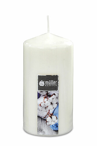 Müller Kerzenfabrik Duftstumpen 130/65 mm - Baumwolle (1 Stück) Artikelvorschau Duftstumpen 130/65 mm - Baumwolle (1 Stück)