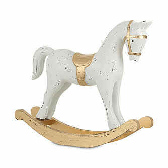 Edelman Deko-Schaukelpferd weiß 22/26cm (1 Stück) Artikelvorschau Deko-Schaukelpferd weiß 22/26cm (1 Stück)