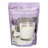 400 Gramm Wachsgranulat von Richard Wenzel mit dem Geruch Lavendel.