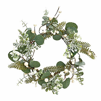 G. Wurm GmbH Weihnachtskranz "White Berry" 60/300 mm (1 Stück) Artikelvorschau Weihnachtskranz "White Berry" 60/300 mm (1 Stück)