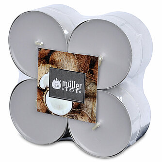 Müller Kerzenfabrik Maxi-Lichte - Kokosnuss-Insel (8er Pack) Artikelvorschau Maxi-Lichte - Kokosnuss-Insel (8er Pack)