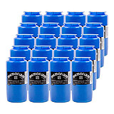 20 Kompositionsöllichter von Aeterna in der Größe 13x6,8cm in der Farbe blau.