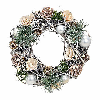 G. Wurm GmbH Weihnachtskranz "Holy Night" 80/240 mm (1 Stück) Artikelvorschau Weihnachtskranz "Holy Night" 80/240 mm (1 Stück)