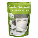 400 Gramm Wachsgranulat von Richard Wenzel mit dem Geruch Aloe Vera.