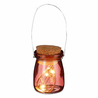 Artikelvorschau LED Krug 75/55 mm - rot (1 Stück)