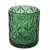 Ein Teelichthalter Noble von Sandra Rich in der Größe 10x8,5cm in der Farbe grün.
