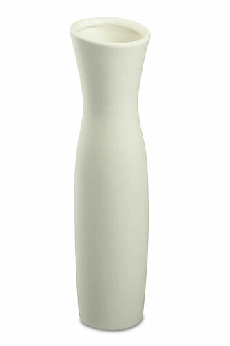 Sandra Rich Keramik Vase Cone 300/75 mm - weiß (1 Stück) Artikelvorschau Keramik Vase Cone 300/75 mm - weiß (1 Stück)