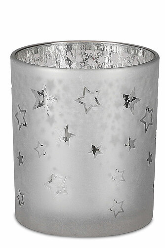 Edelman Teelichthalter Stern 100/90 mm - weiß (1 Stück) Artikelvorschau Teelichthalter Stern 100/90 mm - weiß (1 Stück)