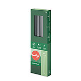 32 Spitzkerzen von Bolsius in der Größe 24,5x2,4cm in der Farbe stürmisches Grau.