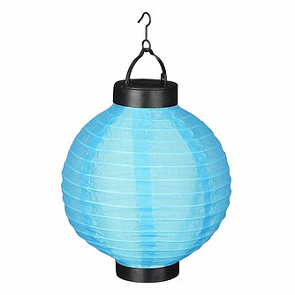 Luca Lighting Solar Laterne - blau (1 Stück) Artikelvorschau Solar Laterne - blau (1 Stück)