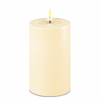Deluxe Homeart LED Stumpenkerze - creme 125/75mm (1 Stück) Artikelvorschau LED Stumpenkerze - creme 125/75mm (1 Stück)