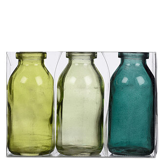 Sandra Rich BOTTLE - 3 kleine Flaschen - grün Artikelvorschau BOTTLE - 3 kleine Flaschen - grün