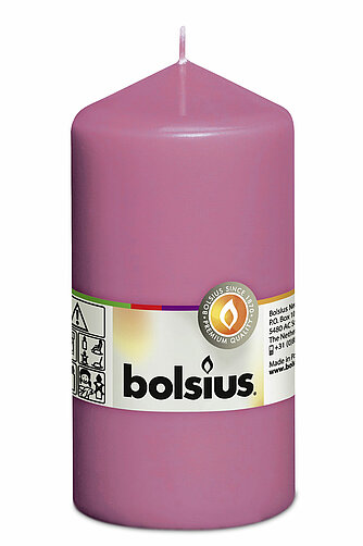 Bolsius Stumpenkerze 130/68mm - Fuchsia Artikelvorschau Stumpenkerze 130/68mm - Fuchsia