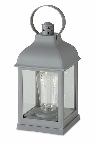 Artikelvorschau LED Laterne Gluso - grau (1 Stück)