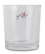 Ein Teelichthalter Cyli von Sandra Rich in der Größe 8x7cm in der Farbe klar.