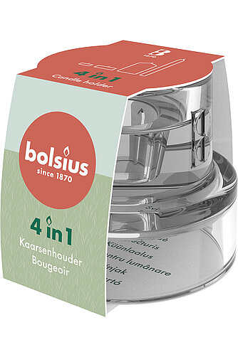 Bolsius 4 in 1 Glashalter (1 Stück) Artikelvorschau 4 in 1 Glashalter (1 Stück)