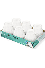 6 Bolsius Glaswindlichter Twighlight in der Größe 10,4x9,9cm in der Farbe weiß.