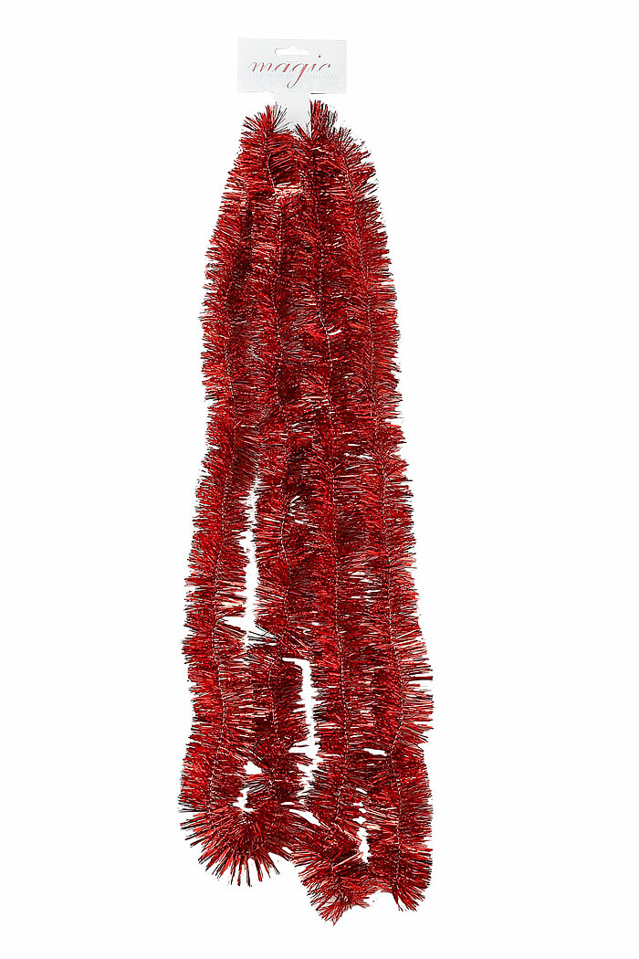 Eine Weihnachtsgirlande von Inge Glas in der Größe 27 cm in der Farbe Rot.