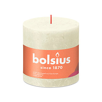 Bolsius Rustik Stumpenkerzen 100/100 mm Artikelvorschau Rustik Stumpenkerzen 100/100 mm