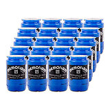 20 Kompositionsöllichter von Aeterna in der Größe 9,5x6,1cm in der Farbe blau.