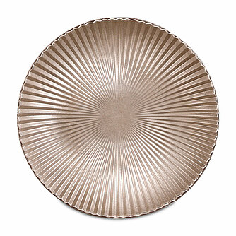 Edelman Deko Teller 32 cm - silber Artikelvorschau Deko Teller 32 cm - silber