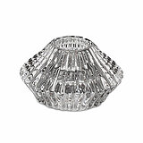 Ein 2 in 1 Kerzenhalter Elois von Edelman in der Größe 4x7cm in der Farbe transparent.