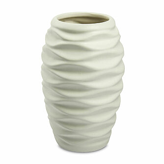 Sandra Rich Keramik Vase Lips 200/130 mm - weiß (1 Stück) Artikelvorschau Keramik Vase Lips 200/130 mm - weiß (1 Stück)