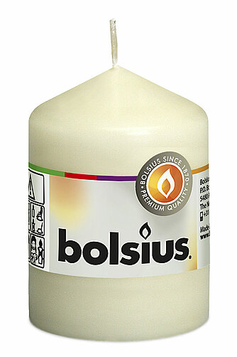 Bolsius Stumpenkerzen 80/58 mm Artikelvorschau Stumpenkerzen 80/58 mm