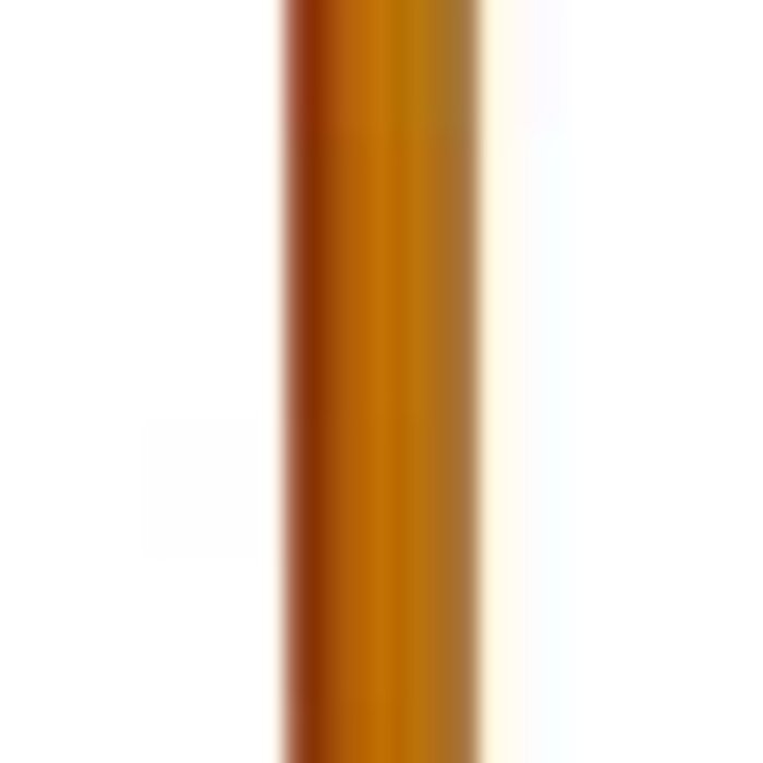 Sechs unangezündete, lange, dunkelgelbe Stabkerzen vom Hersteller Wiedemann stehen in einer Reihe auf einem weißen Hintergrund.