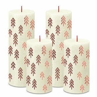 Bolsius Adventsset Groß True Glow - Weiche Perle (4er Set) Artikelvorschau Adventsset Groß True Glow - Weiche Perle (4er Set)