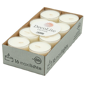 DecoLite MaxiLights (16er Pack) - transparent Artikelvorschau MaxiLights (16er Pack) - transparent